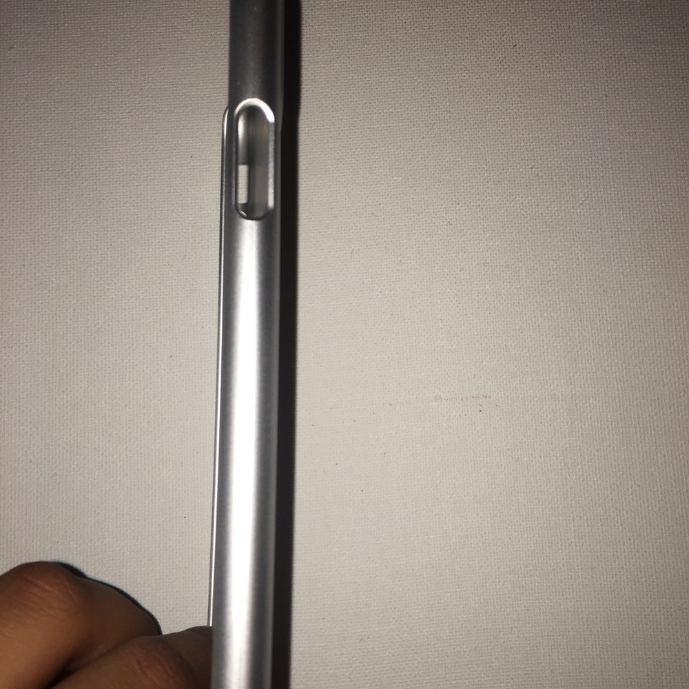 Silver iPhone Xs phone case